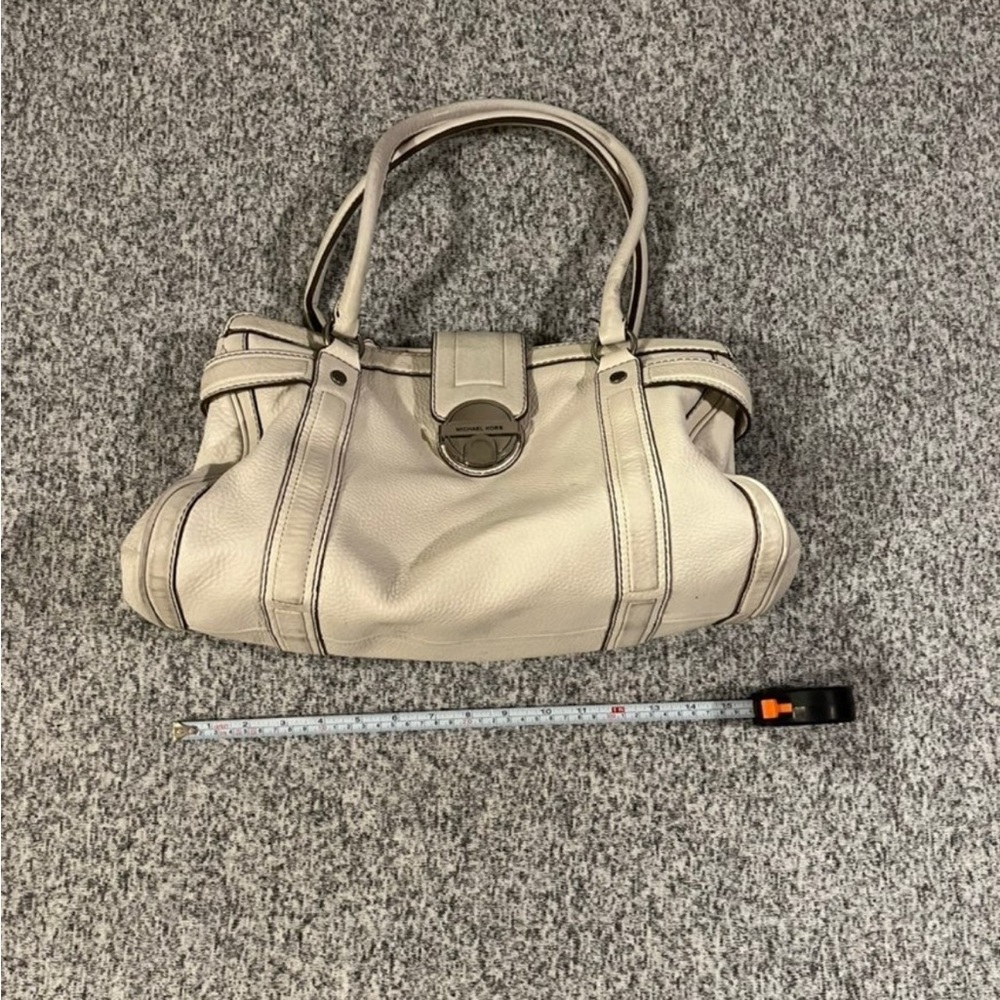 Vintage White Michael Kors Leather Purse
